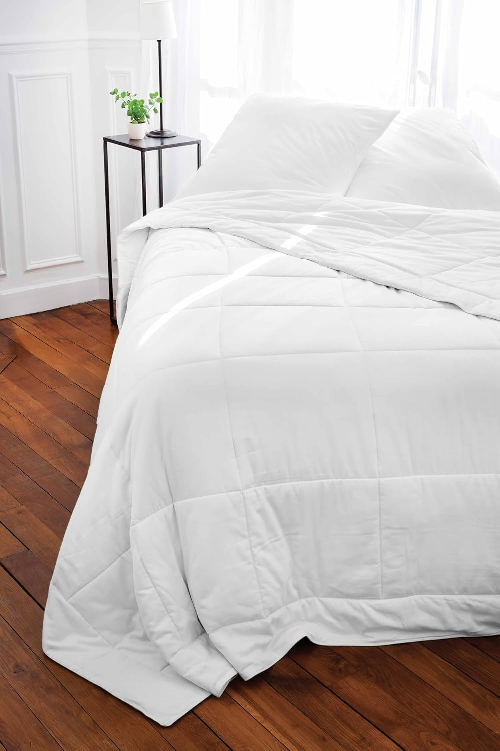 Toison D'Or Natural Duvet Silkydor, 380 Satin-Baumwolle, 240 x 280 cm, Weiß Naty Shop Bettdecken und Steppdecken King White (UK-Standard)