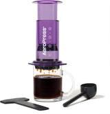 AeroPress Original Kaffee- und Espressomaschine, tragbare Kaffeemaschine auf Barista-Niveau mit Kammer, Kolben und Filtern, schnelle Kaffee- und Espressomaschine
