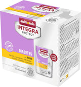 animonda INTEGRA PROTECT Nassfutter für diabetische Katzen mit Welpen (8 x 85g), von Tierärzten bei Diabetes empfohlen, Alleinfuttermittel für ausgewachsene Katzen, gemeinsam mit Tierärzten entwickelt.