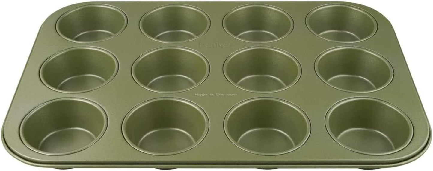 Zenker Muffinform Für 12 Stück – Ressourcenschonende Und Klimaneutrale Backform Für Muffins Und Cupcakes – 12Er Muffinblech Mit Veganer Antihaftbeschichtung Formen und Bleche zum Backen Naty Shop