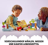 LEGO DUPLO Mein erster Bio-Markt, Spielzeugladen-Set für Jungen und Mädchen, Lernspielzeug für Kleinkinder ab 1,5 Jahren, Obst- und Gemüsezubehör 10983 Bausets Besuchen Sie den LEGO-Store