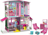 Lisciani – BARBIE-Puppenhaus – Barbie-Traumvilla auf zwei Etagen – 3D-Haus zum Bauen, Dekorieren und Gestalten – kreatives Bastel- und Konstruktionsspielzeug für Kinder ab 4 Jahren. Puppenhäuser Naty Shop Standardtitel