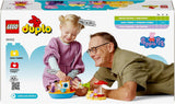 LEGO DUPLO Peppas Bootsfahrt: Spielzeugboot-Spielset zum Bauen und Umbauen mit 2 Figuren, kreatives Spielzeug, Geschenkidee für 2-Jährige, Jungen und Mädchen 10432 Bausets Besuchen Sie den LEGO-Store