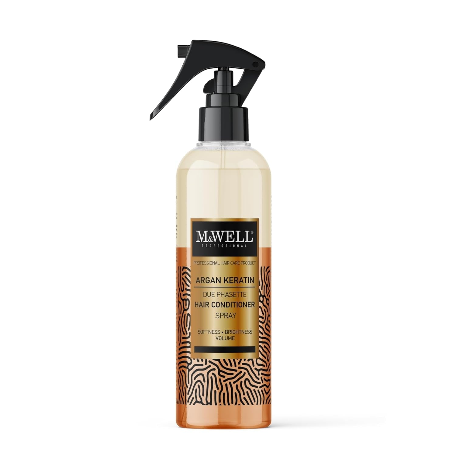 Duophase Duophasette Haarspülungsspray Arganöl Keratin Zweiphasen-Spülungsspray Glätte Glanz Volumen 400 ml Haarentwirrungsprodukte Naty Shop Standardtitel