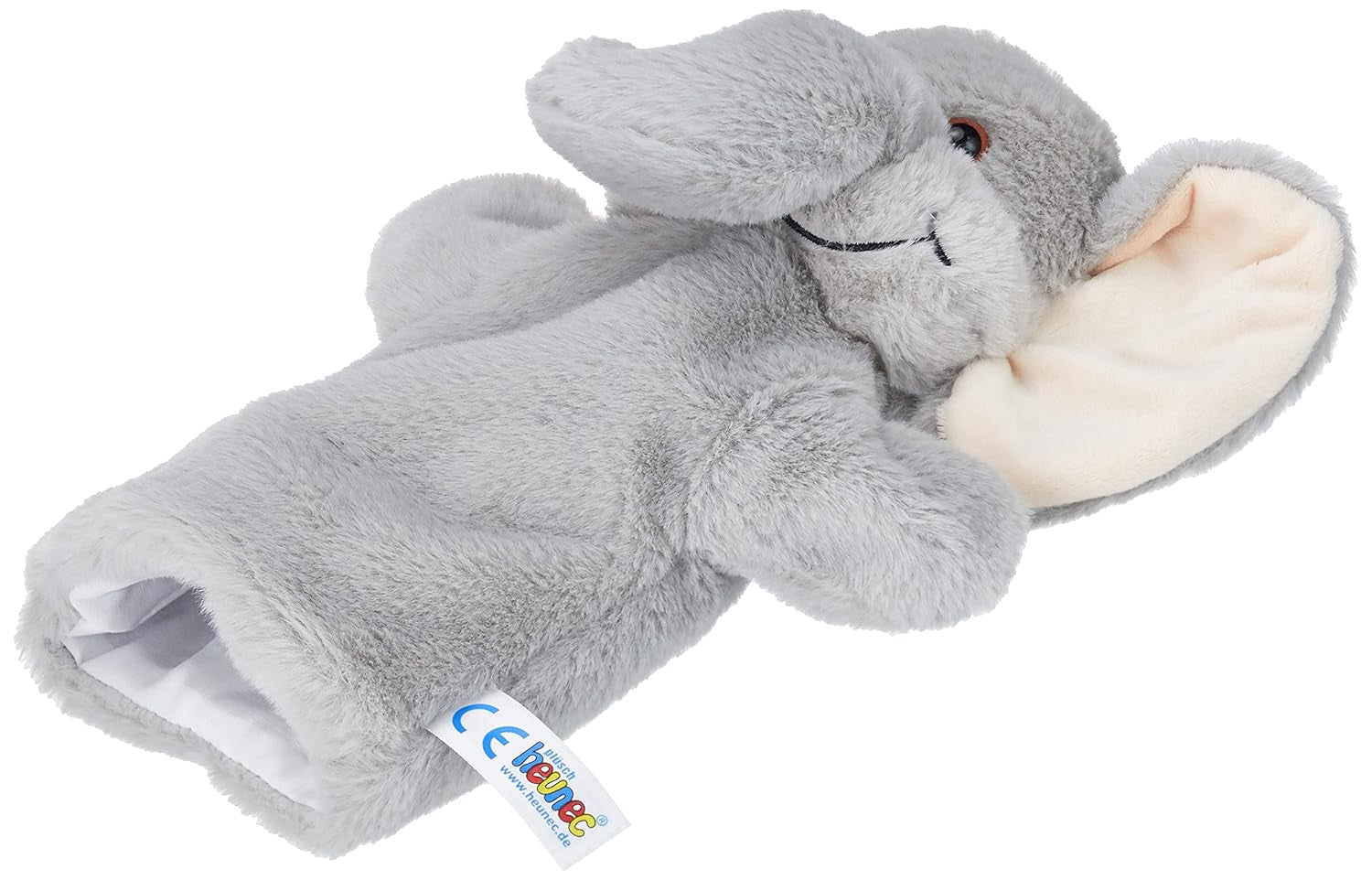 394070 Handpuppe Elefant, grau Toys Bebe Naty Shop