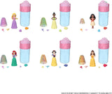 Mattel Disney Princess Royal Color Reveal, kleine Puppe mit 6 Überraschungen, inklusive Duftring und 4 Zubehörteilen (Puppen können variieren), Garden Party-Serie HRN63