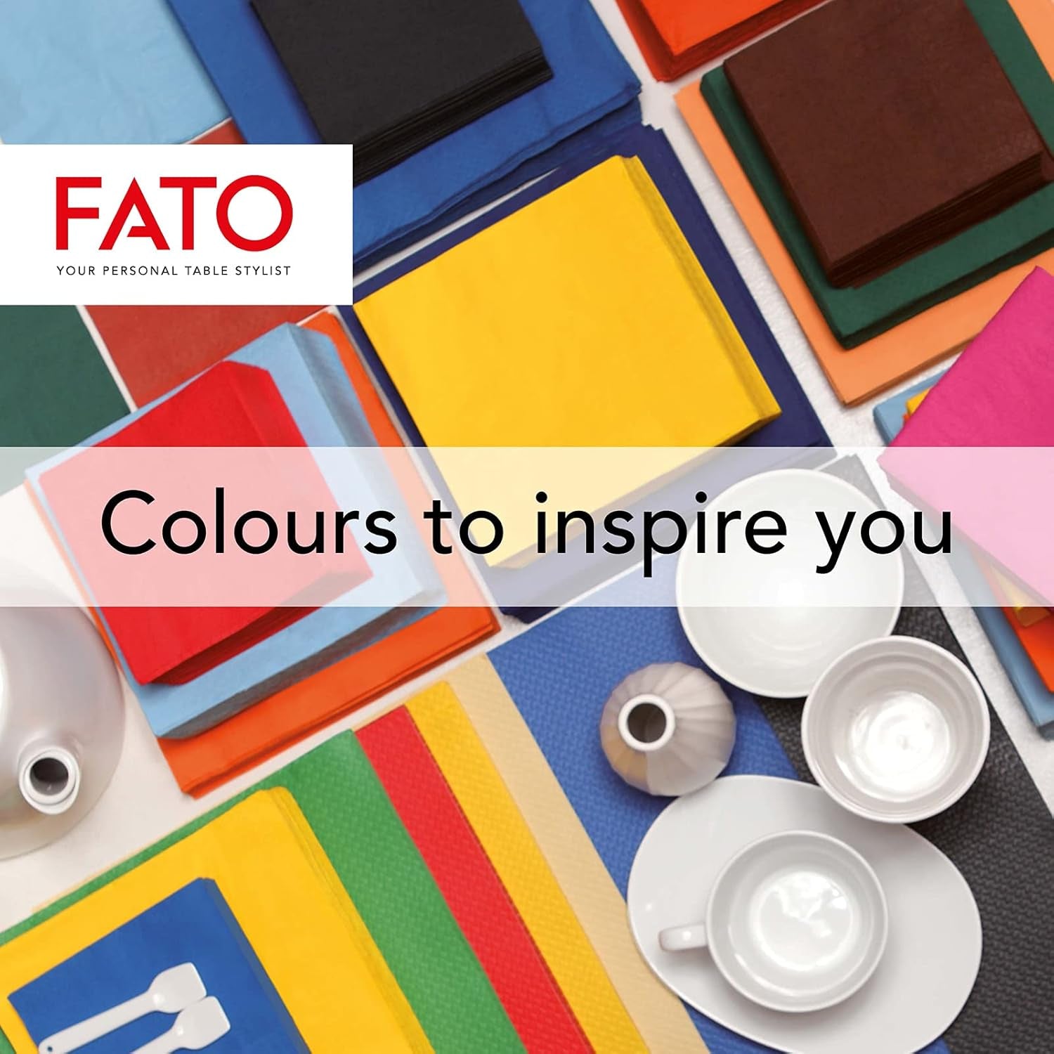 , Einweg-Papierservietten, ideal für zwanglose Mittagessen und Buffets, Packung mit 50 Servietten, Größe 33 x 33, 4-lagig, 2-lagig, schwarz, FSC-zertifiziert (2er-Pack)