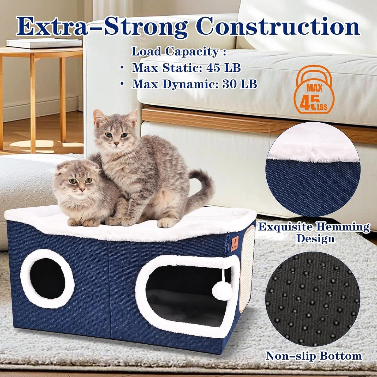 Decken und Möbel, Haustiere, Höhlen und Häuser, Katzen, Betten für Katzen, Katzenbetten, Matratzen