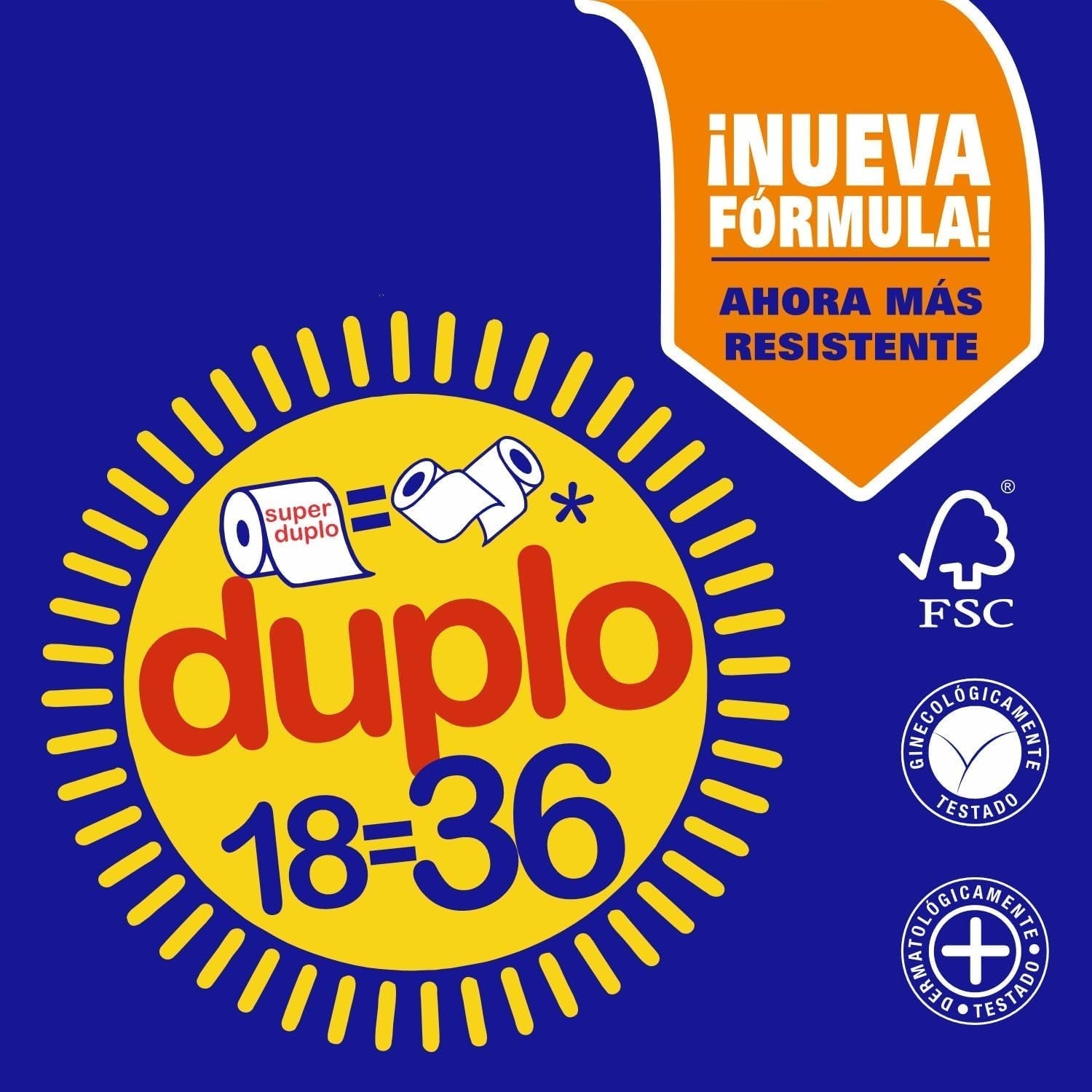 Renova Doppel-Toilettenpapier, 18 Rollen