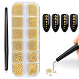 100 Stück 3D Blume Nagel Charms Nägel Zubehör Nageldesign Glitzersteine ​​​​Nailart Strasssteine ​​​​Flower Nail Charms Luminous Flower Nail Art Charms Bunte Blumen Deko Nagel Steinchen Flowers Nail