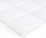 Steppdecke 220 x 240 cm Sommerdecke Oekotex 100 Mikrofaser waschbare weiße Steppdecke Steppdecken und Steppdecken Naty Shop
