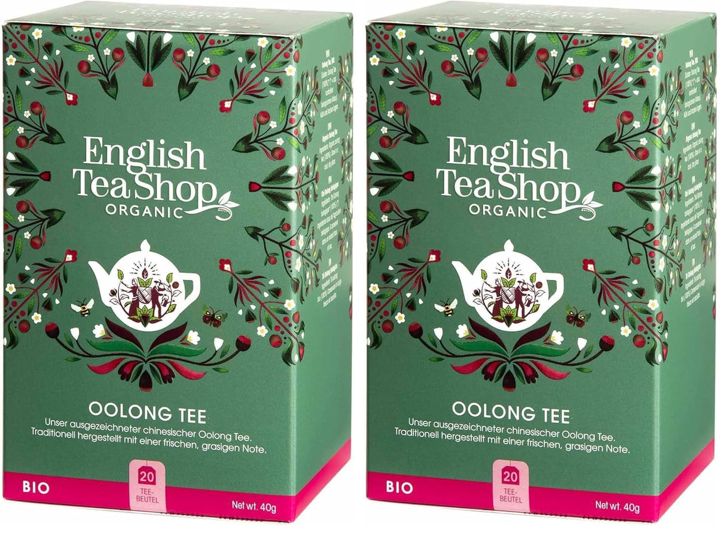 English Tea Shop - Thé Oolong Bio (2er Pack)
