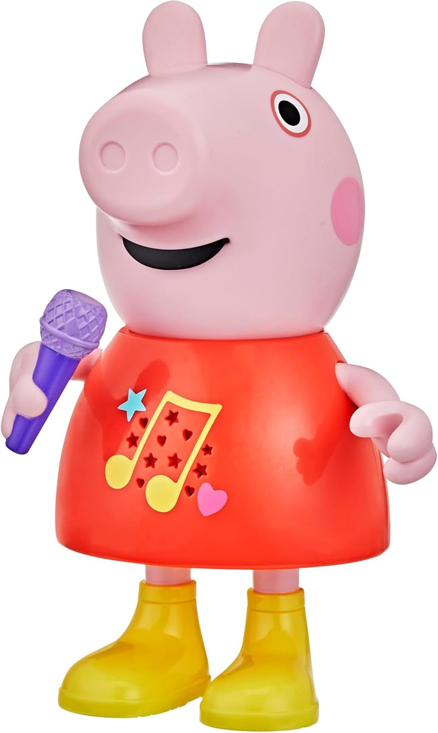 Peppa Pig Puppe, sprechend und singend, rosa, 20 cm
