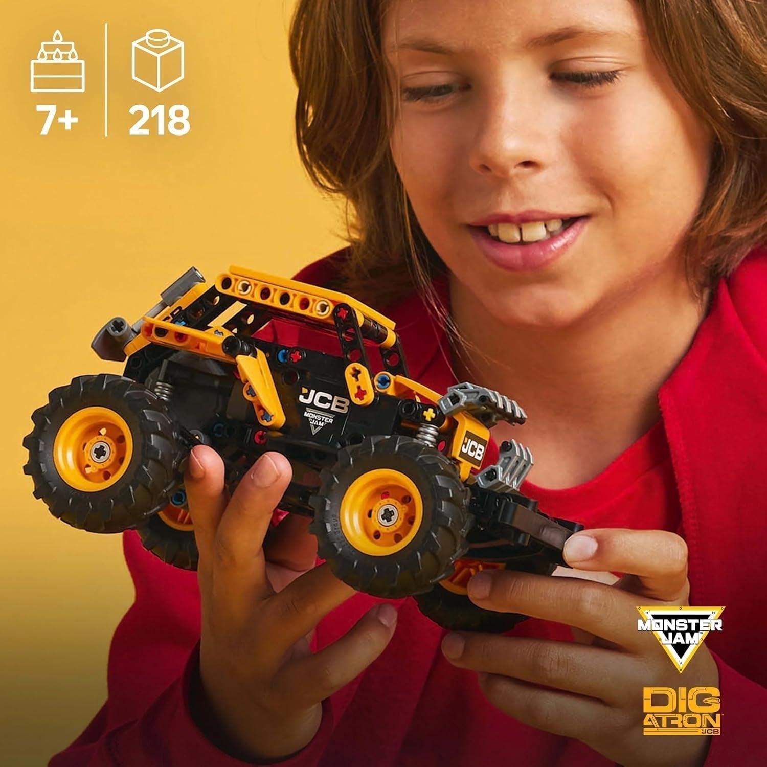 LEGO Technic Monster Jam Digatron, Monster Truck Spielset für Kinder, Bauspielzeug für Kinder, Jungen und Mädchen ab 7 Jahren, Geschenkideen für Fans von Monster Trucks und Motorsport 42199 Bausets Besuchen Sie den LEGO-Store