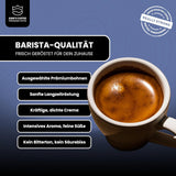 KING'S COFFEE - AMESTEC RS ESPRESSO - 1 kg starke und aromatische Kaffeebohnen - Kaffee mit niedrigem Säuregehalt - Kaffee aus ganzen Bohnen - Kleinserienröstung aus Italien - Espressobohnen für Vollautomaten und Siebträgermaschinen