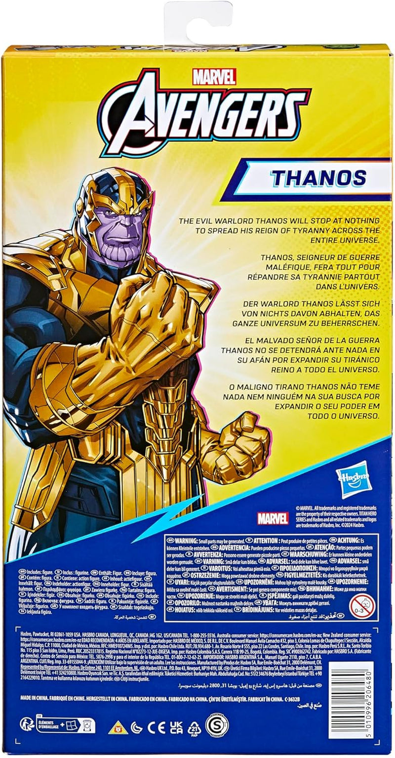 Marvel Avengers Titan Hero Series Deluxe Thanos Actionfigur Braun Actionfiguren Naty Shop