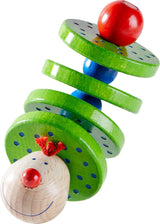 HABA 1068 - Greifling Flapsi, fröhliches Spielzeug für Babys und Kleinkinder, aus Holz ab 6 Monaten, Motorikspielzeug mit Rasselgeräusch, Babyspielzeug Naty Shop Standardtitel