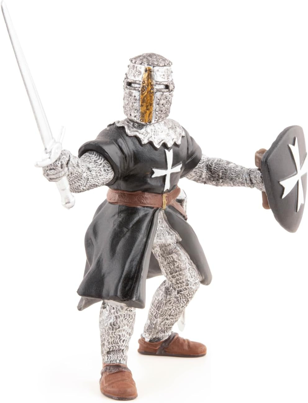 Papo -Handbemalt - Figuren -Mittelalter-Fantasy - Ritter des Heiligen Johannes mit Schwert-39938-Sammelobjekt-Für Kinder - Geeignet für Jungen und Mädchen - Ab 3 Jahren Actionfiguren Naty Shop