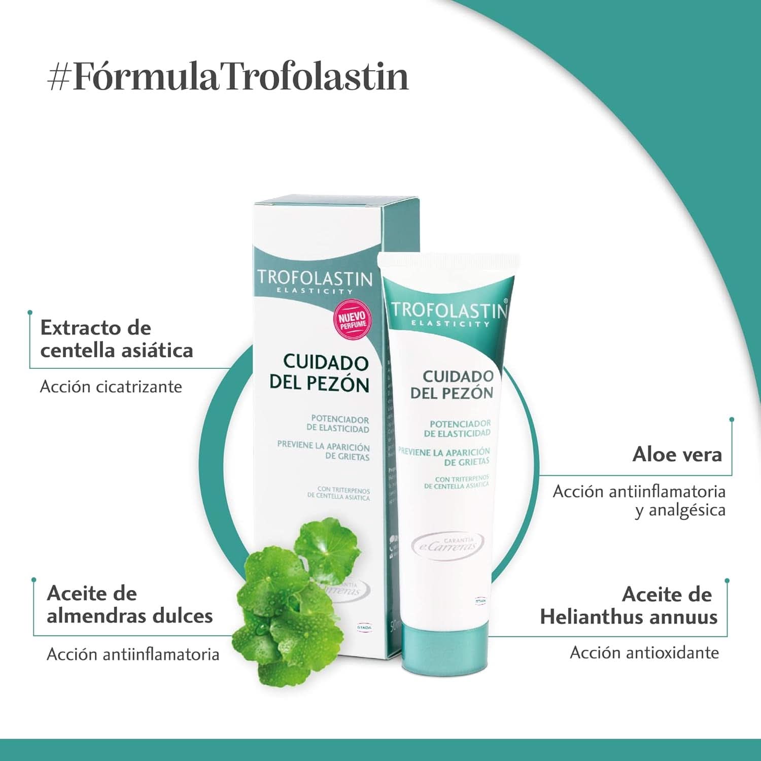 Novartis TROFOLASTIN Elasticity Brustwarzenpflegezubehör Lebensmittel und Stillen Bebe Naty Shop