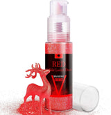 Essbares Glitzerspray-Set – 20 g schillernder Glitzerstaub für Getränke, Champagner, Kuchen – essbare metallische Lebensmittelfarbe für Cocktails, Wein, Likör, Backen, Kuchen