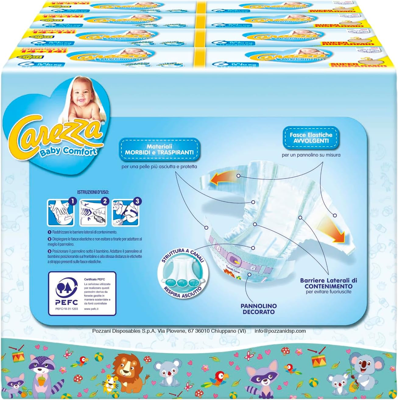 Babykomfort XXL | Größe 6 (16–30 kg) | 140 Windeln