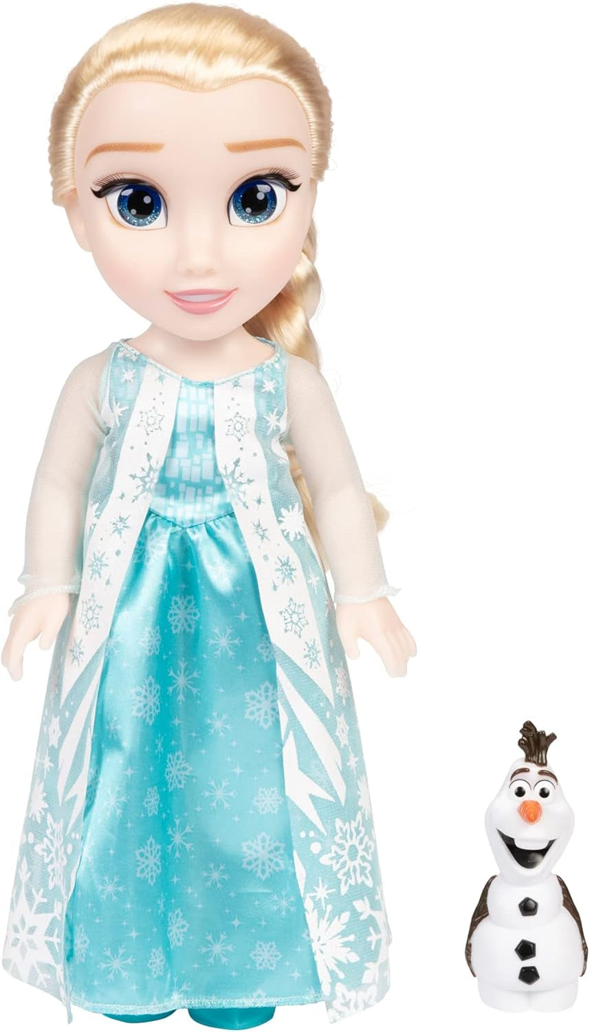 Disney Die Eiskönigin – Frozen – Singende ELSA-Puppe 35 cm, singend „Let It Go“, inklusive Zubehör für zusätzlichen Spielspaß, perfekt für Mädchen ab 3 Jahren, 225306, Türkis