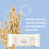 Daily Care Feuchttücher, reinigt sanft und effektiv empfindliche Haut, Baby Essentials, weiß, 12 Stück (insgesamt 864 Tücher)