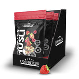 Layenberger 3K High Protein Müsli, 50% Eiweiß und 18% Kohlenhydrate - Einzelpackung (1X 390 G) - Schoko-Nuss Cereale Naty Shop 1,08 Kg (1Er Pack) Rote Beeren Mix