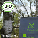 Martermühle Mexiko Bio Espressobohnen entkoffeiniert 1kg mittelkräftig I Arabica I Geschmacksrichtung: Nougat, Zartbitterschokolade I Ganze Bio Espresso-Bohnen schonend geröstet, säurearm