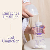 Lansinoh Muttermilchbeutel - 25 Stück - Zum Sicheren Aufbewahren Und Einfrieren Von Muttermilch - Hygienisch & Platzsparend Zubehör Lebensmittel und Stillen Bebe Naty Shop