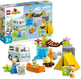 LEGO 10997 DUPLO Disney Mickey and Friends Camping-Abenteuerset mit Wohnmobil, Kanu und Daisy Duck-Figur, Bauspielzeug-Geschenk für Kleinkinder ab 2 Jahren, Bausets für Mädchen und Jungen. Besuchen Sie den LEGO-Store