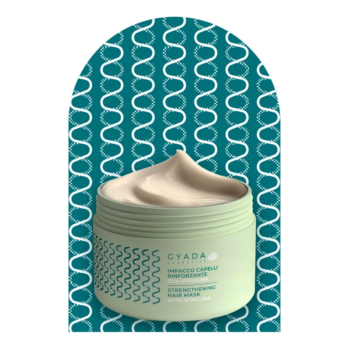 Spirulina-Haarstärkungspaket 3 Stück x 250 ml Naty Shop Haarpflege