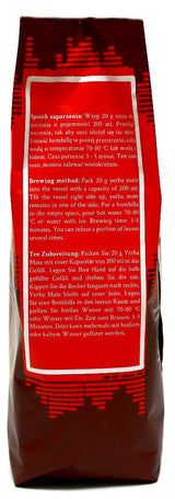 Mate-Tee mit Koffein I ungeröstet, ohne Stiel und ohne Pulver traditionell – kräftiger Mate-Tee aus Paraguay I Koffeingehalt | Energetisierendes und entgiftendes Getränk 500 G I 0,5 kg