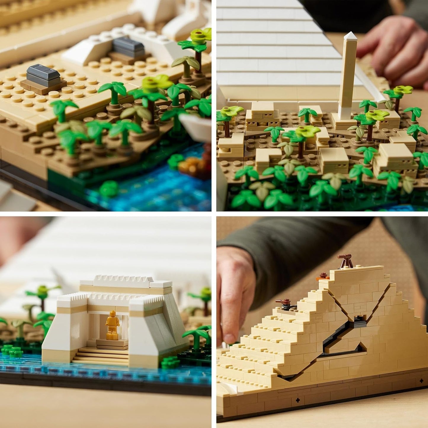 LEGO 21058 Architecture The Pyramid of Cheops Building Kit for Craft as a Creative Hobby, Gift Idea for Adults, Men, Women, Mother, Father, Creative Activity, Famous Landmarks Collection Building Sets Besuchen Sie den LEGO-Store