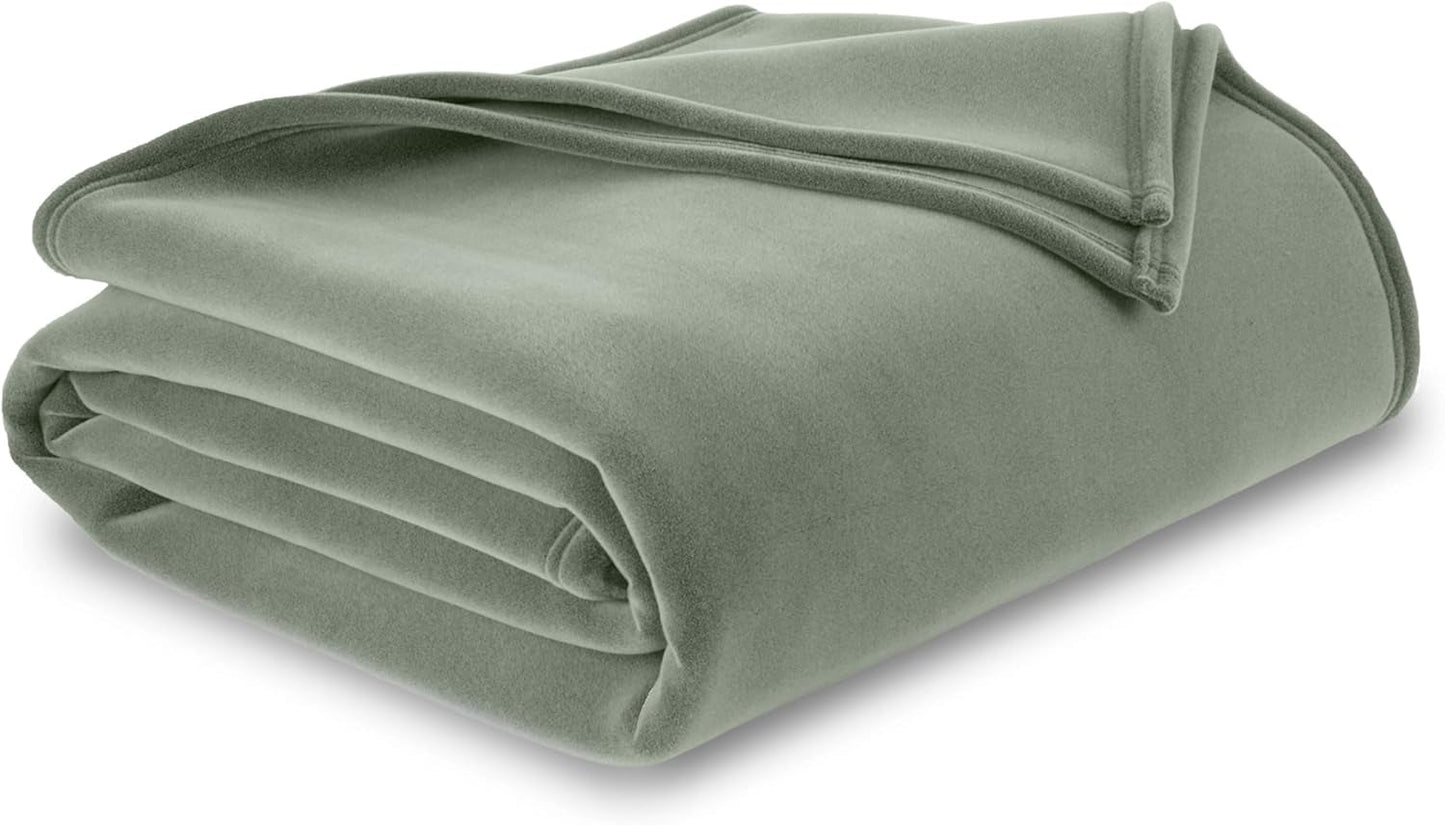 Vellux Original Doppeldecke, hellbraun Bettdecken und Steppdecken Naty Shop Moss Rege