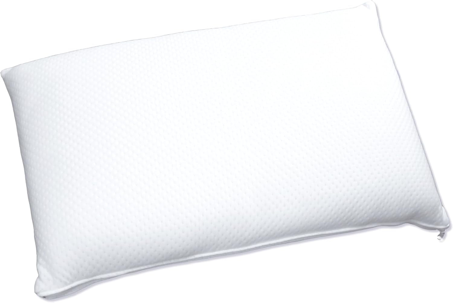 DODO-Kissen, viskoelastischer Schaumstoffblock, weiß, 1 Einheit (Lot von 1) Naty Shop Standardkissen 40 x 60 cm (15,7 x
