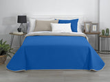 Estoralis | AVA | Wende-Boutique-Steppdecke | Für alle Jahreszeiten | Farbe - grau/blau | Für 140/150/160 cm breite Betten. Bett. (250 x 270 cm. Ancho X Alto) | Steppdecke Steppdecken und Steppdecken Naty Shop
