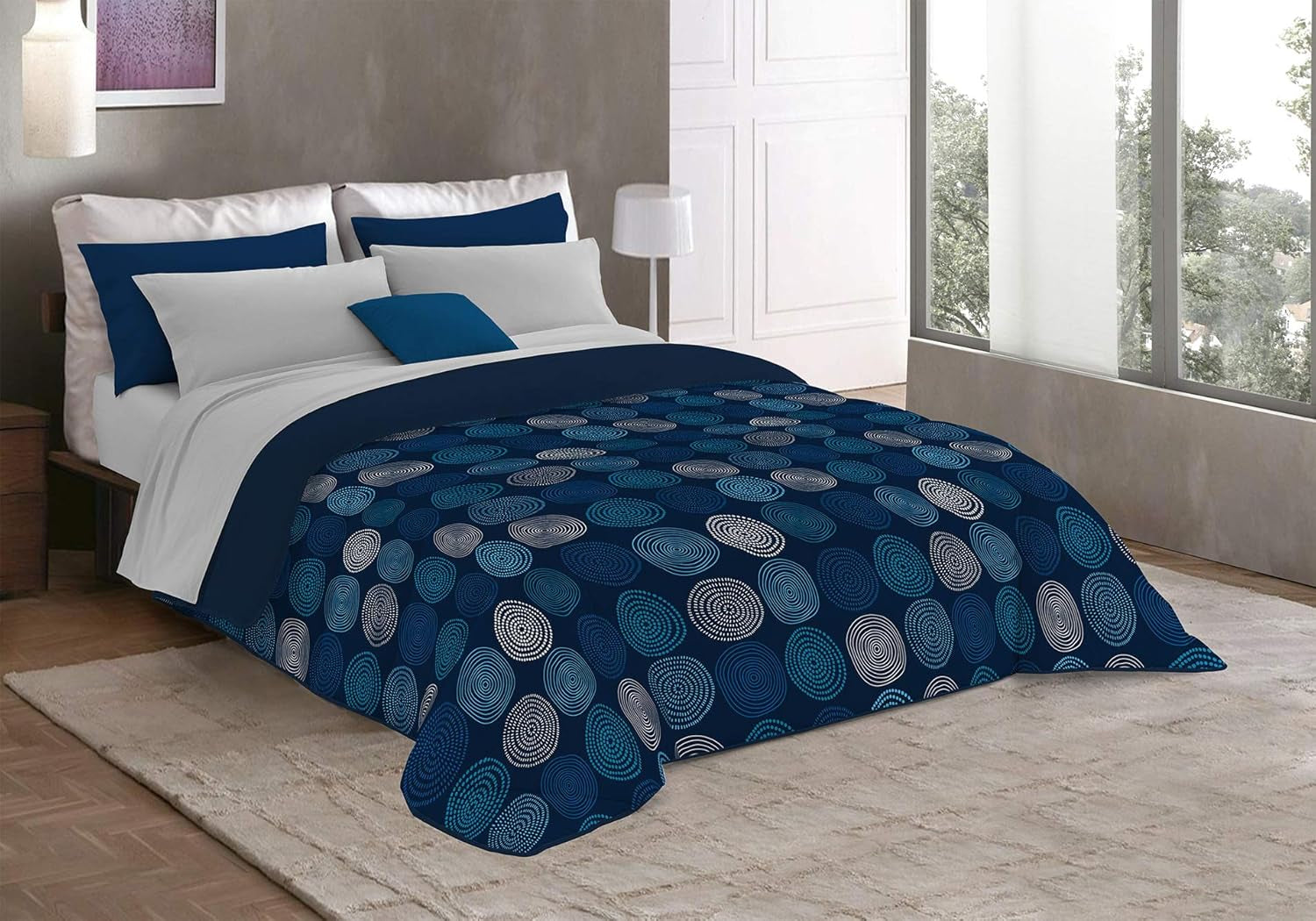 Fantasy T-Fa-Hypnotic-1P Winterdecke, Mikrofaser, Hypnotic, 170 x 260 cm. Bettdecken und Steppdecken Naty Shop Hypnotic 170 x 260 cm
