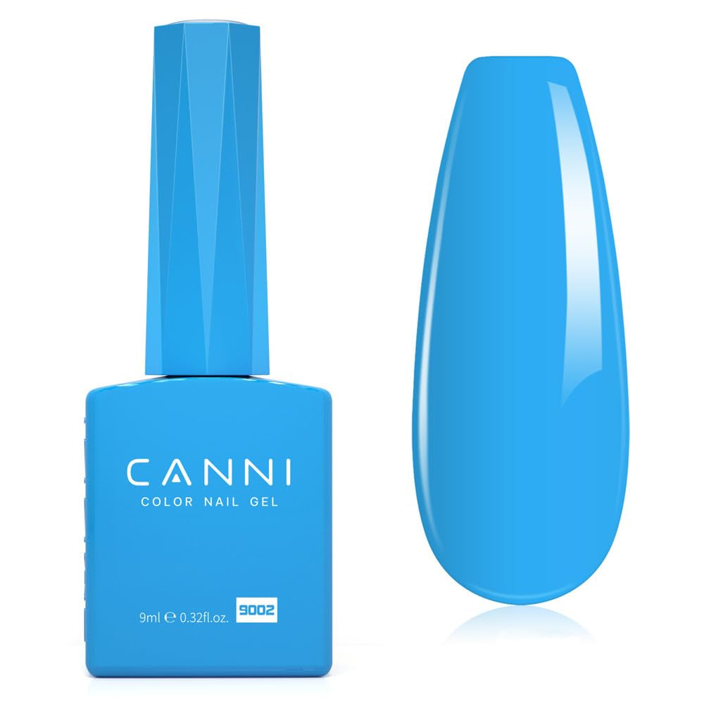 CANNI Gel-Nagellack, semipermanent, dunkelviolett, Nagellack, UV-Gel, Soak Off, Maniküre