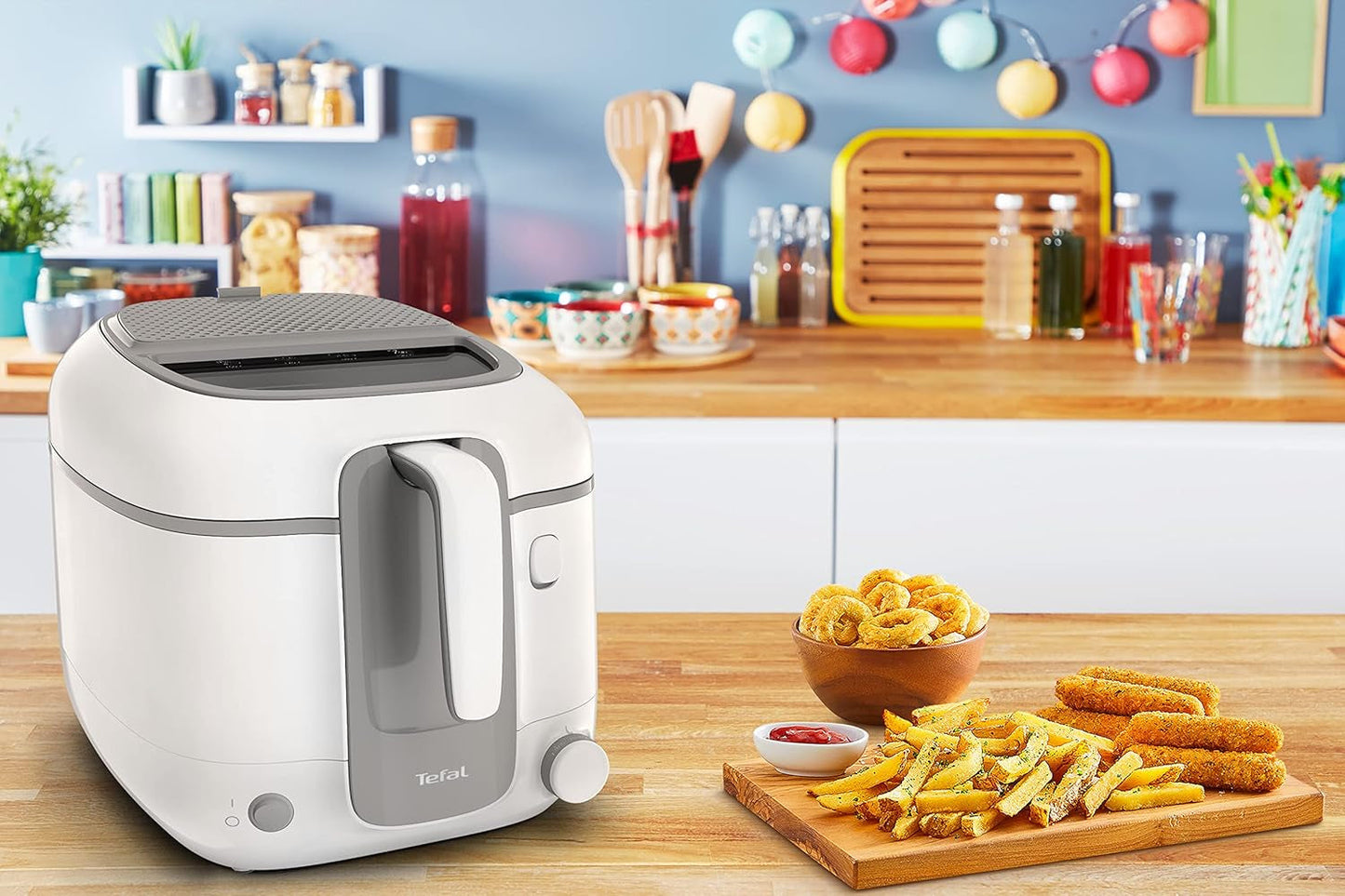 Tefal Super Uno Access Fritteuse, Fassungsvermögen 2,2 l, spülmaschinenfeste Teile, Geruchsfilter. Haushaltsgeräte Naty Shop