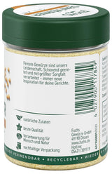 Fuchs Gewürze - Senfkörner gemahlen - für die Zubereitung von Rubs, zum Verfeinern von Suppen und Saucen - natürliche Zutaten - 45 g in wiederverwendbarer, recyclebarer Dose