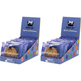 Vegane gesalzene Karamell-Mandelkekse – einzeln verpackt, glutenfrei, sojafrei, Bio-Mandelhaferflocken – 12 x 50 g Multipack (2er-Pack)