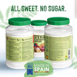 Stevia + Erythritol 1:2 Süßstoff, 1G = 2G Zucker, 1 kg Süßstoffe Naty Shop