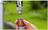 Gardena Kupplungsset: Schlauchkupplung für 13 mm (1/2 Zoll) und 15 mm (5/8 Zoll) Verlängerung, auch bei hohem Wasserdruck, einfache Montage (18283-20)
