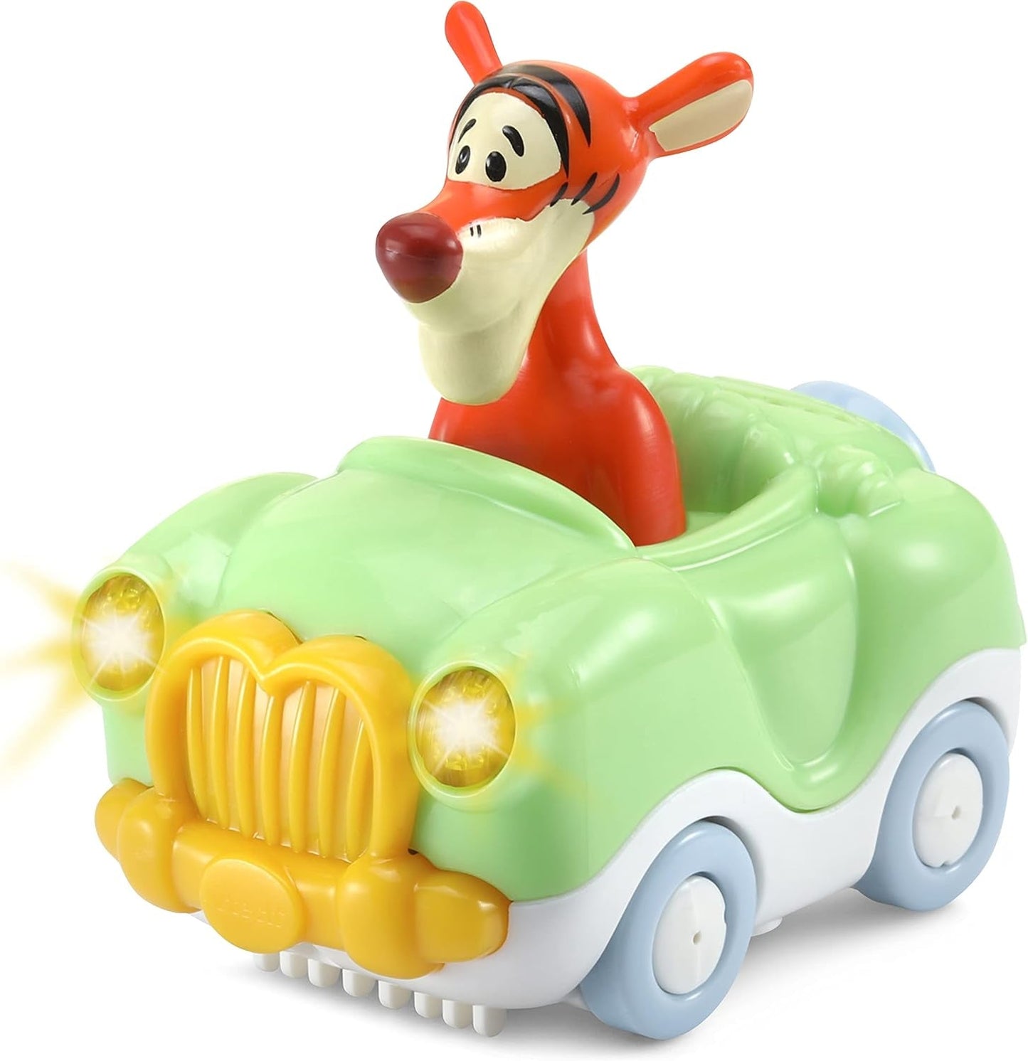 Vtech TUT TUT Baby Flitzer – Tiggers Cabrio-Auto – Spielzeugauto mit Musik, Sätzen und interessanten Geräuschen – Für Kinder von 1–5 Jahren. Bebe Toys Naty Shop