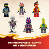 LEGO NINJAGO Tournament Arena Abenteuerspielzeug für Kinder Ninja-Spielset mit 6 Minifiguren Sammlung Bauset Geburtstagsgeschenk für 7-jährige Jungen und Mädchen 71818 Bausets Besuchen Sie den LEGO-Store