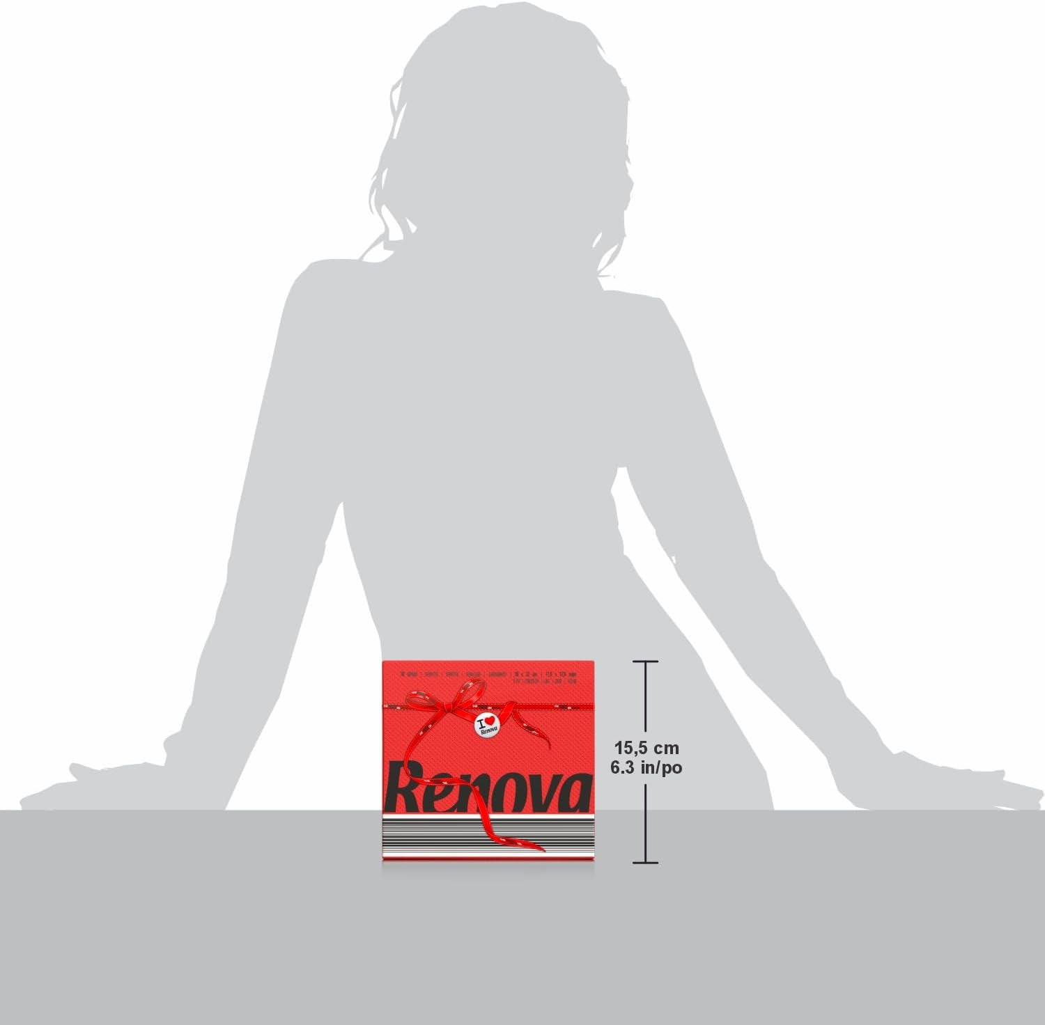 Renova-Papierservietten, Red Red Label – 70 Servietten