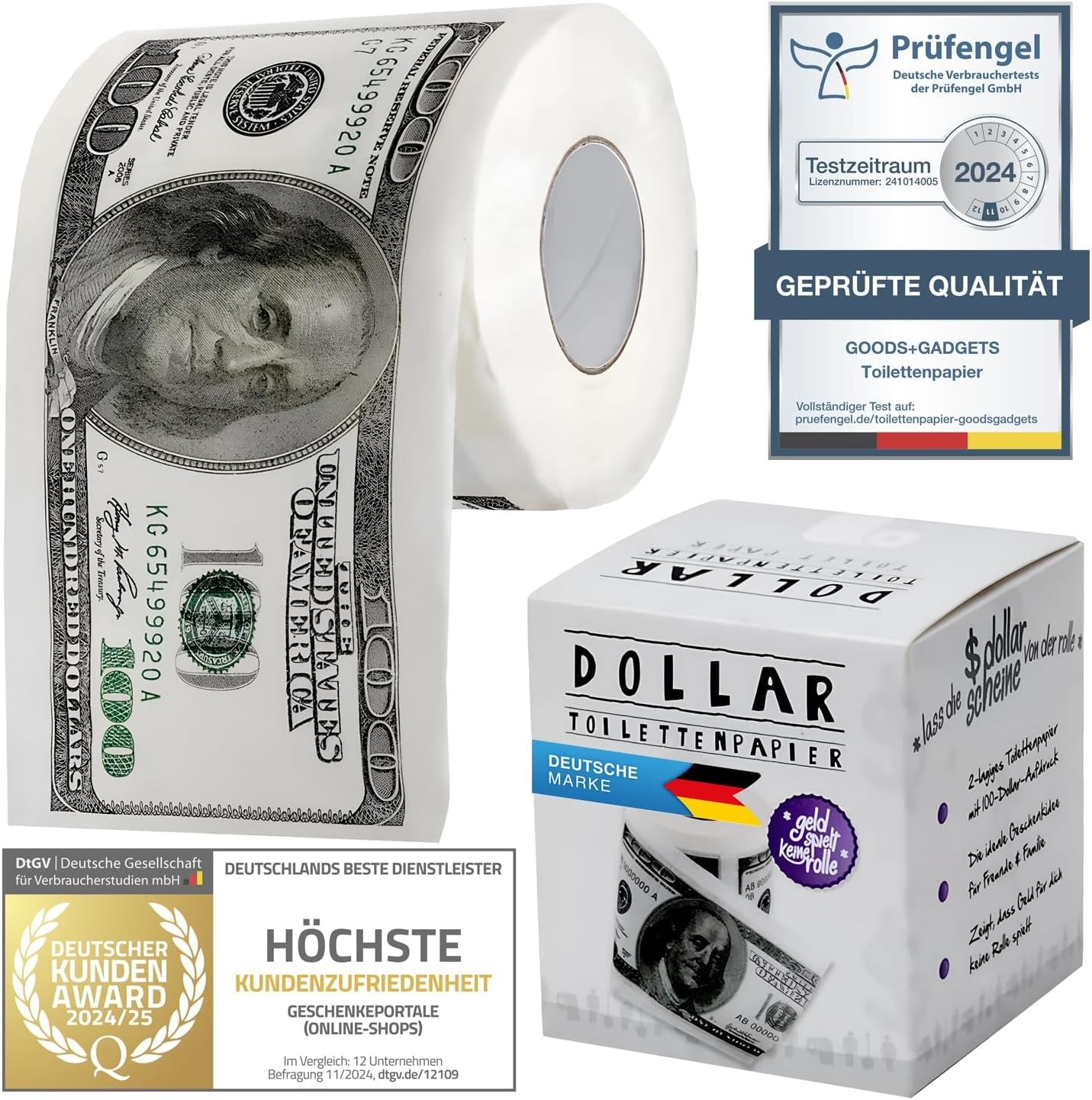 Einhorn-Toilettenpapier – Niedliches Toilettenpapier verwandelt Ihr Badezimmer in eine Wohlfühloase (Einhorn)