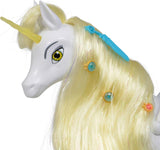 Simba 109480093 – Mia and Me Einhorn Onchao, mit beweglichen Flügeln, Haarspangen, Stylingbürste, Spielpferd, Pony, Centopia, ab 3 Jahren, rosa Naty Shop Dolls