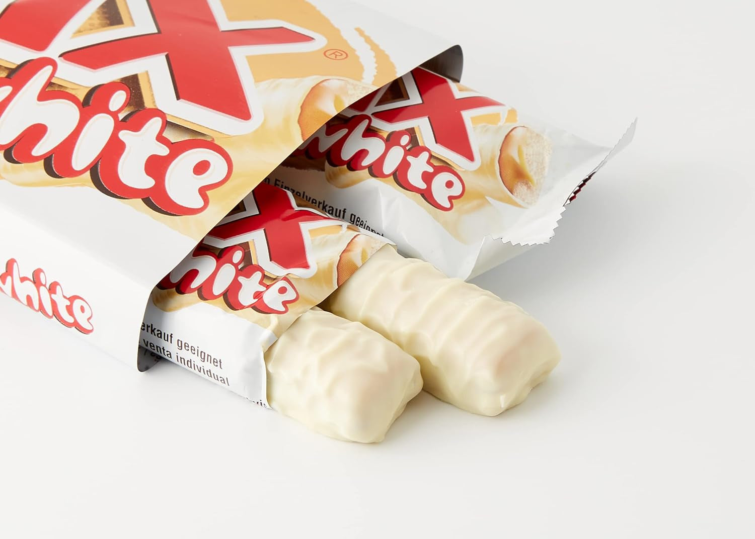 Twix weiße Schokoriegel | Karamell, Kekse, weiße Schokolade | Schokoladen-Multipack | 5 Riegel (5 x 46 g) (4er-Pack)